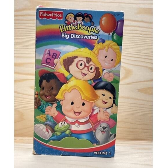 Fisher-Price Little People Big Discoveries VHS Tape Volume 1 - Picture 1 of 7